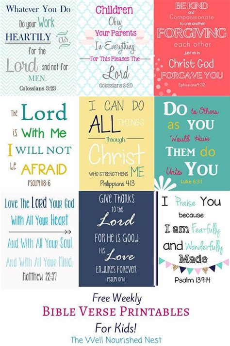 56 Best Bible Verses For Kids To Memorize Images And Photos Finder