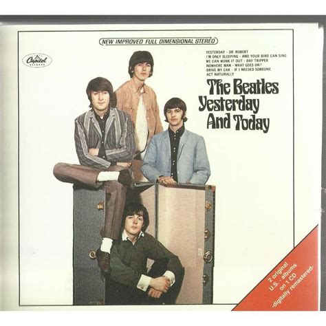 Yesterday And Today Revolver By The Beatles Cd With Rockinronnie Ref