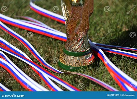World Cup Trophy Editorial Stock Photo Image Of Soccer 87229803