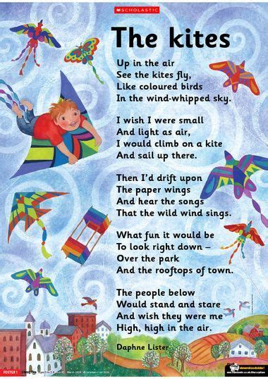 The Kites Poster Primary Ks1 Teaching Resource Poetry For Kids