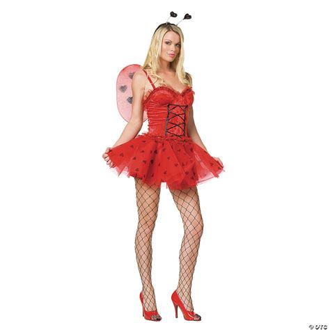 Lady Bug Costume Sexy Adult Free Shipping