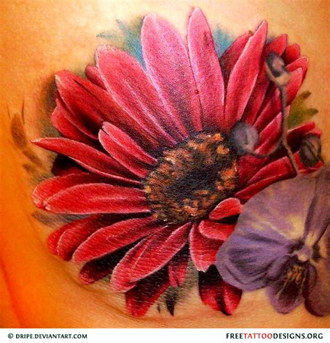 Crazy Body Tattoo 30 Prepossessing April Flower Tattoo