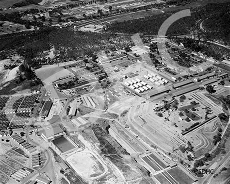 Camp Matthews Aerial 1960 San Diego History Center