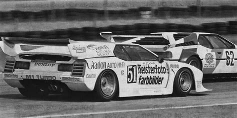 Sideways SW23 Schnitzer BMW M1 Group 5 Nürburgring DRM 1981