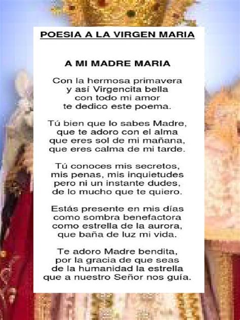 Poema A La Virgen Pdf