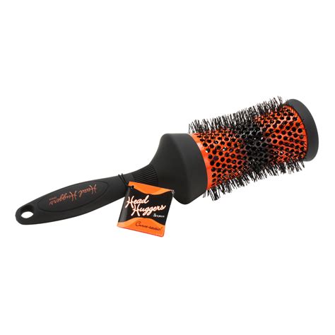 This 3″ brush is ideal for straightening long hair and creating volume in it. Denman Head Hugger Round Hair Curling Barrel Brush DHH | eBay