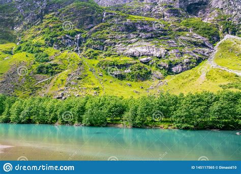 Beautiful Nature Norway Natural Landscape Stock Image