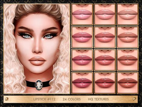 Julhaos Cosmetics Lipstick 112 The Sims 4 Catalog