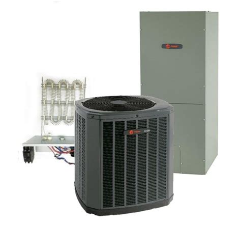 Trane 5 Ton 165 Seer 2 Stage Electric Hvac System Installation Included