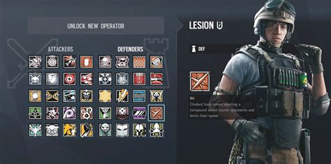 Rainbow Six Siege Lesion Y4s1 Update What He Can Do And How To Use