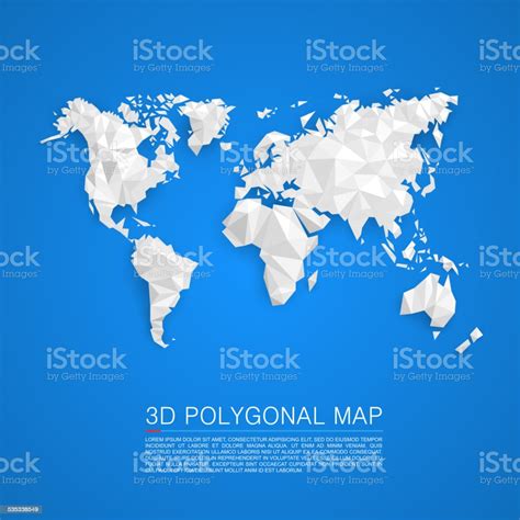 Map 3d Polygon Stok Vektör Sanatı And 2015‘nin Daha Fazla Görseli 2015