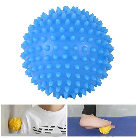Spiky Massage Ball For Back Deep Tissue Massaging Myofascial 75cm Diameter Ebay