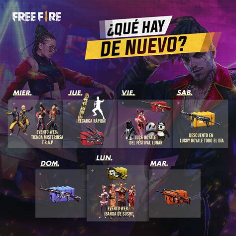 Nueva agenda semanal de free fire 2021 hoy 23 de de febrero de 2021. 59 Top Images Free Fire Latam Agenda Semanal - Nueva ...