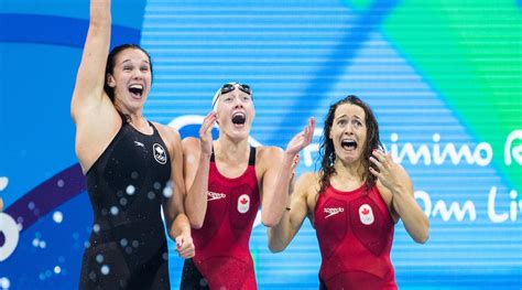 Canada Wins 1st Medal At Rio 2016 Olympics Bronze In Womens 4x100 M