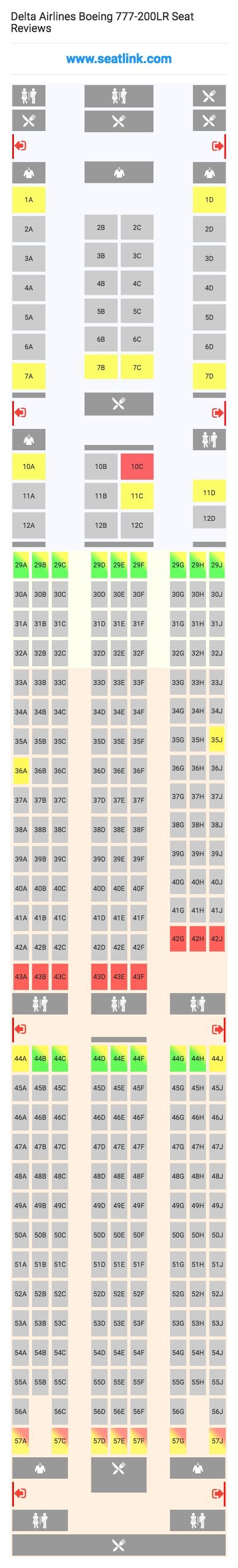 Seat Map Boeing Delta Airlines Best Seats In Plane Hot Sex Picture
