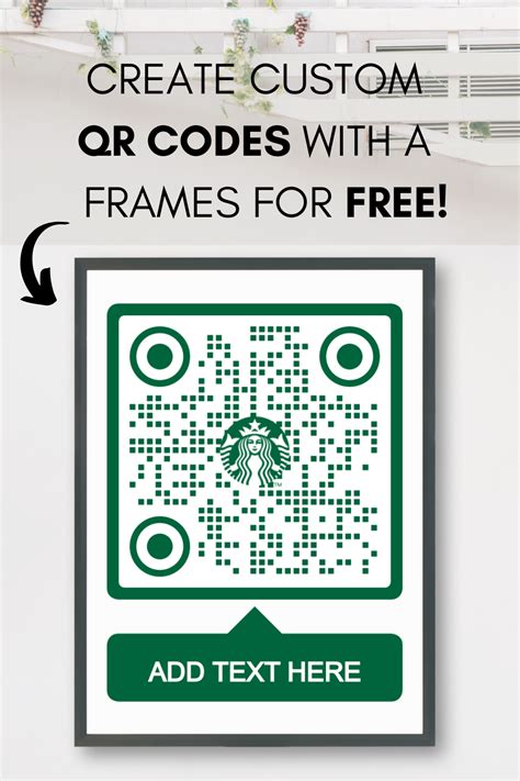 Starbucks Qr Code Inspired Qr Code With Call To Action Best Qr Code