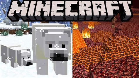 Polar bears 213 trolling my wife in minecraft! Minecraft 1.10 News: Polar Bear Mob! Taiga Village, Cherry ...