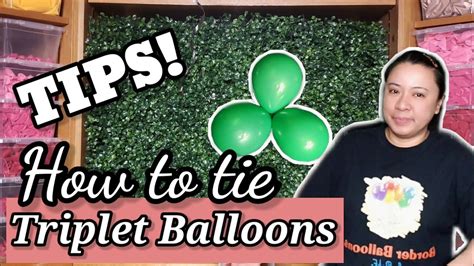 Triplet Balloons How To Tie Triplet Balloons Borderballoons20