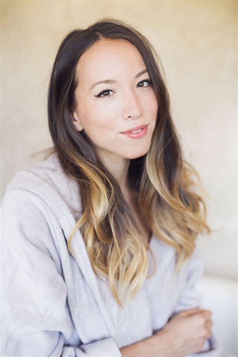 Choose a shade of permanent hair colour that is two (three levels max) lighter than your natural colour. Half Chinese half English girl with ombre hair smiling ...