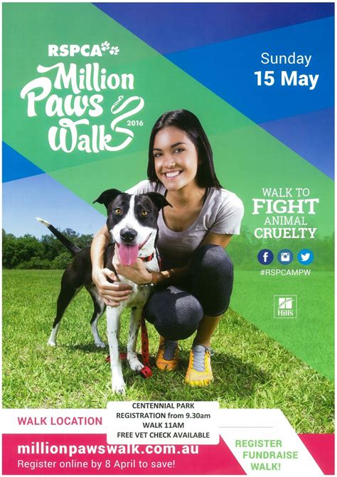 Rspca Million Paws Walk 2016 Visit Cooma