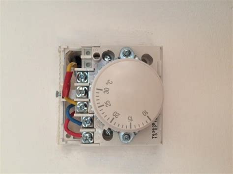 wiring honeywell  central heating thermostat diynot forums