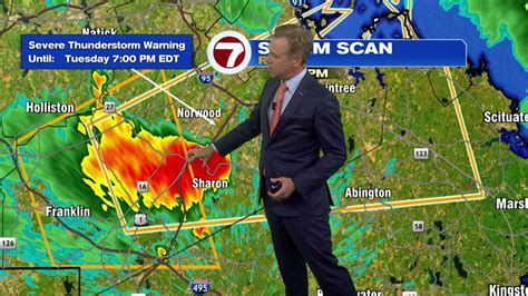 Severe Thunderstorm Warning Issued For Parts Of Massachusetts Boston