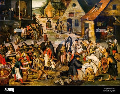 Pieter Brueghel El Joven Las Obras De Misericordia Los Actos De