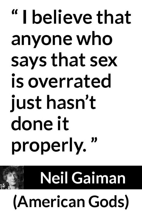 neil gaiman quote about sex from american gods artofit