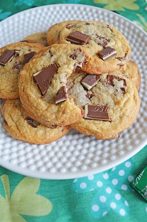 These chocolate orange ricotta cookies are perfect for christmas. Mint Chocolate Chip Cookies - Planning Inspired