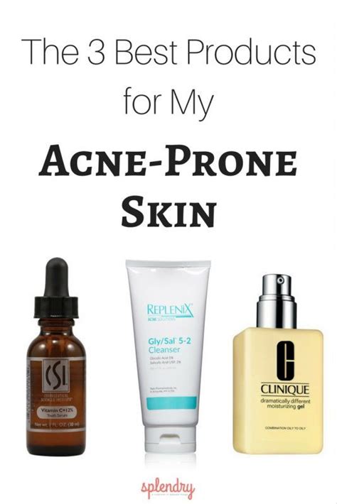 The 3 Best Products For My Acne Prone Skin Best Acne Products Acne