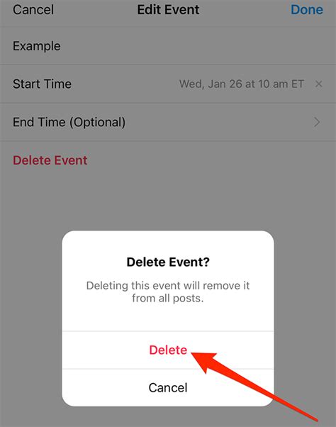 Instagram For Business How To Delete A Reminder From A Post