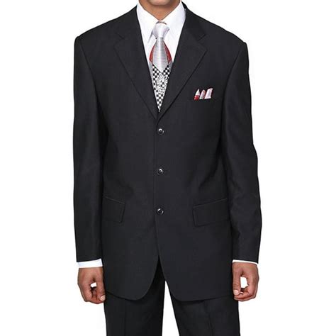 Suit Usa Mens 3 Button Single Breasted Dress Suits 14 Colors