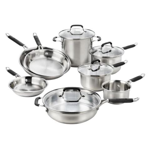 calphalon essentials kitchen cookware stainless steel pc wedding target registry win save pots yes ship shipping usa place right