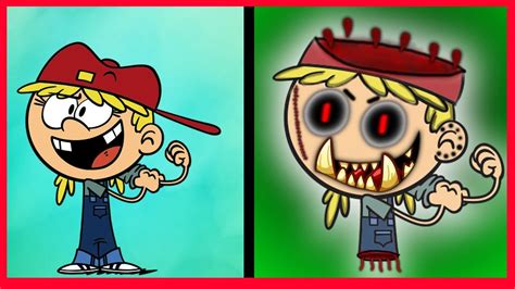 The Loud House Characters As Horror Version In Life Youtube