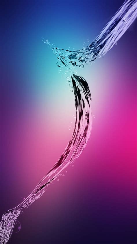 Download Galaxy Note 7 Colorful Water Wallpaper