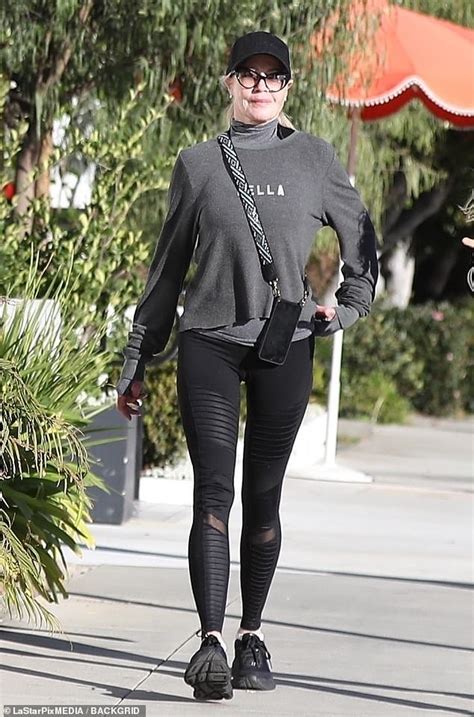 Melanie Griffith Shows Off Fit Figure After She Was Seen With A Scar On Her Face In La Daily