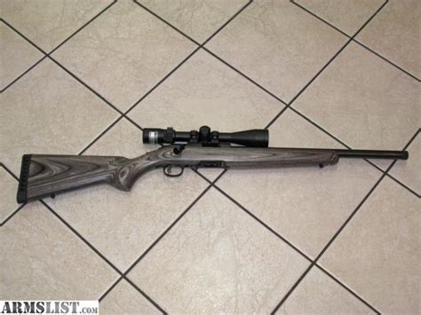 Armslist For Sale Ruger American Target 17 Hmr With Nikon Scope