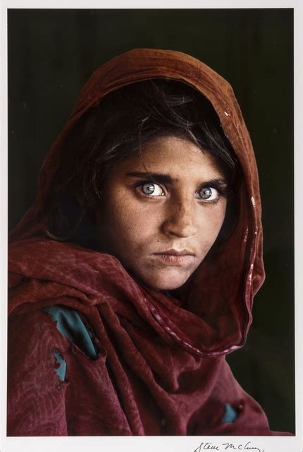 Steve Mccurry Afghan Girl Sharbat Gula 1984 Artsy
