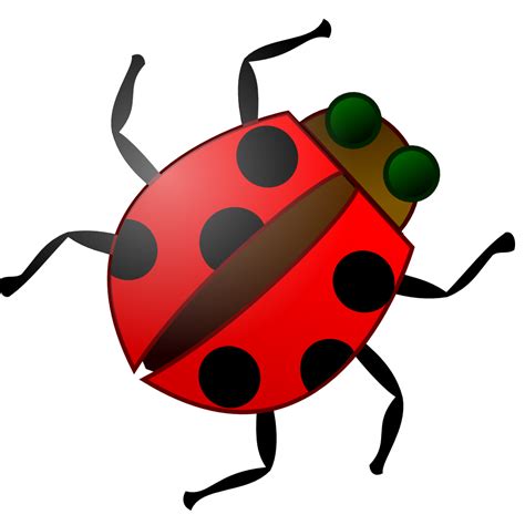 Onlinelabels Clip Art Ladybug