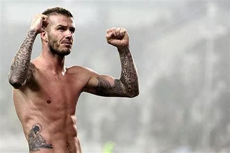 David Beckhams Tattoo Timeline A History Of The English Footballers