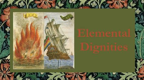 Using Elemental Dignities In Tarot An Alternative To Reversed Cards