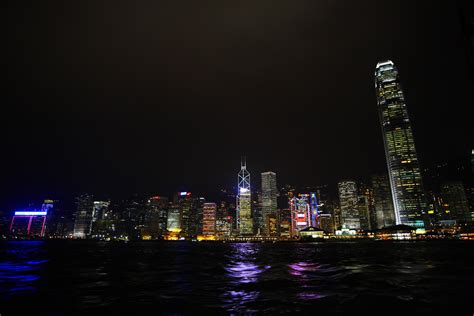 ゆんフリー写真素材集 No 13252 香港の夜景 中国 香港