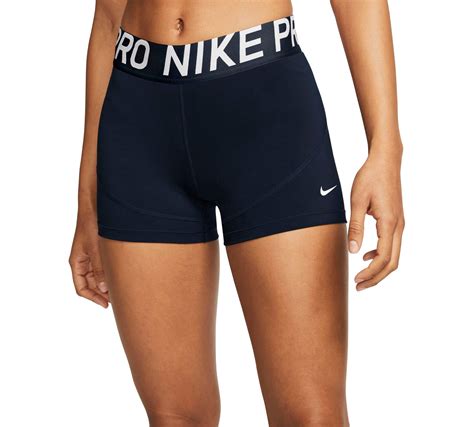 Nike S Womens Pro 3 Training Compression Shorts Obsidian Blue