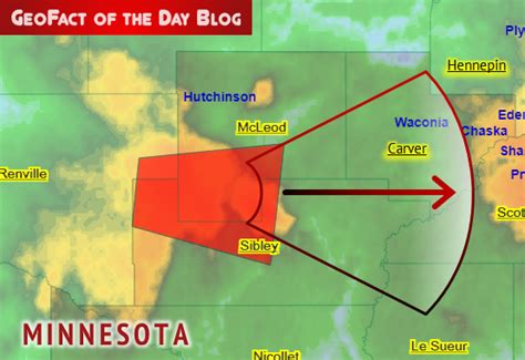 Geofact Of The Day 712019 Minnesota Tornado Warning 1