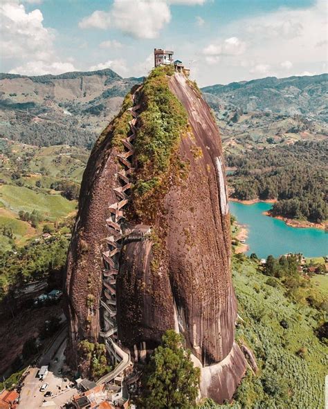 La Piedra Del Penol Monolith In Columbia Colombia Travel Luxury
