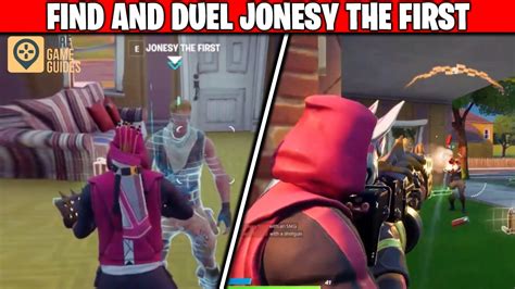 Where To Find And Duel Jonesy The First In Fortnite Part 2 Spire