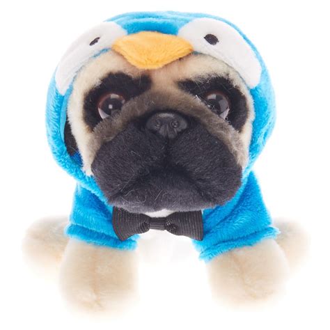 Doug The Pug™ Small Penguin Plush Toy Blue In 2021 Headband Sale