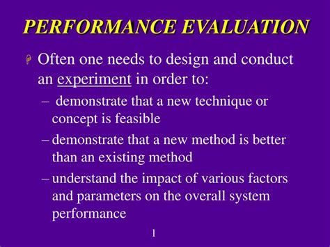 Ppt Performance Evaluation Powerpoint Presentation Free Download