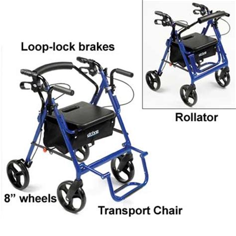 Get great deals on ebay! Drive Duet Rollator Transport Chair
