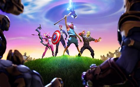 1280x800 Fortnite X Avengers 720p Hd 4k Wallpapers Images Backgrounds